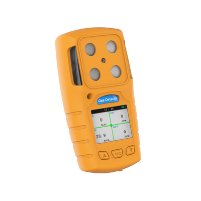 كاشف غاز 4 في 1 ، محلل غاز متعدد محمول مع منفذ شاحن USB