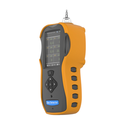 شاشة TFT LCD CO H2S CO2 pid voc NH3 NO2 SO2 كاشف غاز متعدد محمول لاختبار تسرب الغاز
