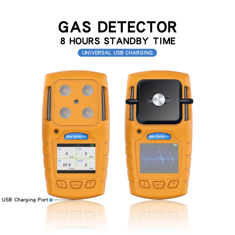عالية الدقة Co H2s O2 Ch4 كاشف الغاز متعدد محلل الغاز