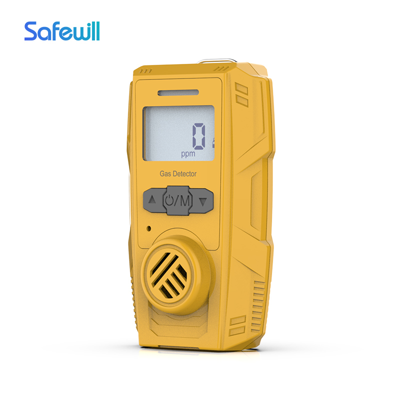 كاشف غاز واحد للانتشار كاشف H2S كاشف غاز Co لمعدات السلامة الشخصية